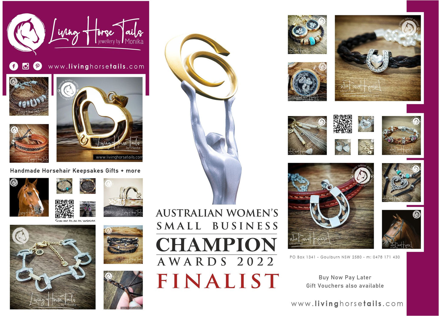 2022 Australian Women's Small Business Champion Awards FINALIST