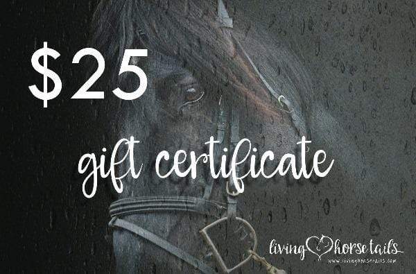 Living Horse Tails Digital Gift Cards - Instant Download Custom jewellery Monika Australia horsehair keepsake