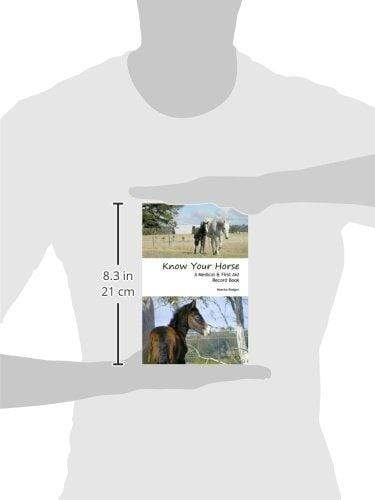 Know Your Horse - A Medical & First Aid Record Book Book KYH-BOO Living Horse Tails Handmade Jewellery Custom Horse Hair Keepsakes Australia