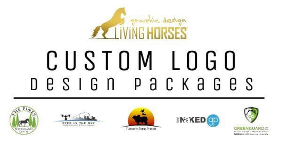 Living Horse Tails Logo and Graphic Design Packages by Living Horses Graphics Custom jewellery Monika Australia horsehair keepsake