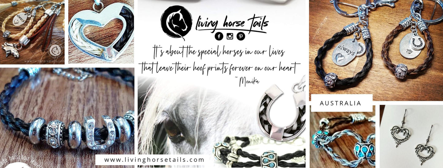 Horsehair and Equestrian Jewellery by Monika
