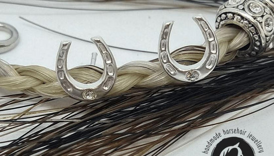 Free Silver Horseshoe Earrings!