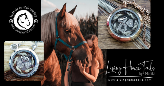 ~Gorgeous Horse Hair Lockets