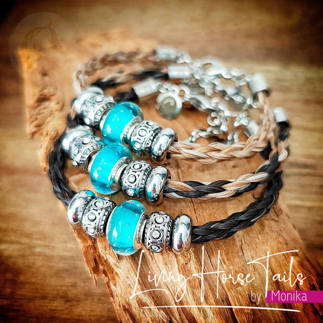 ~Bracelets with Horsehair