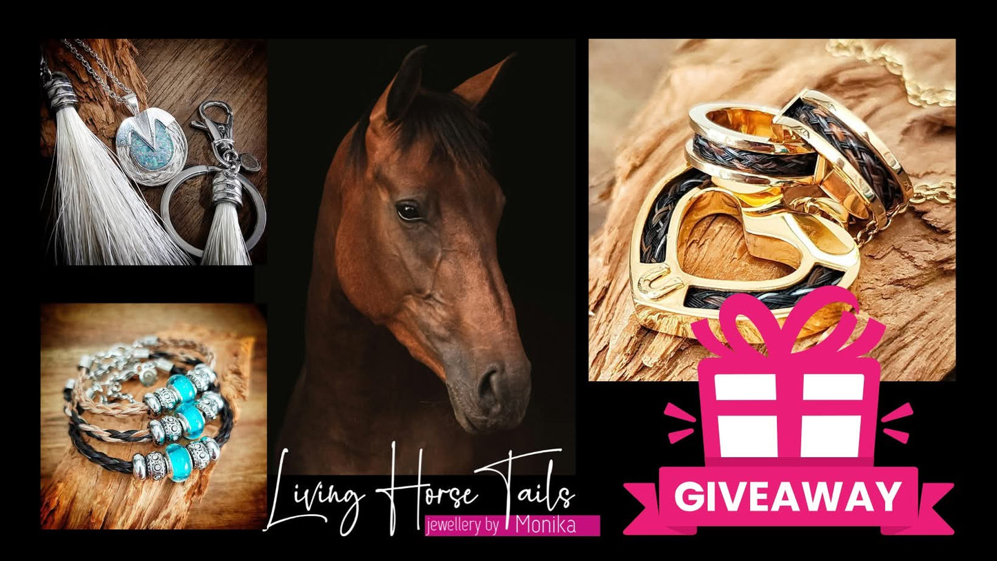Living Horse Tails keepsake jewellery jewelry competing giveaway enter to win Australia 
