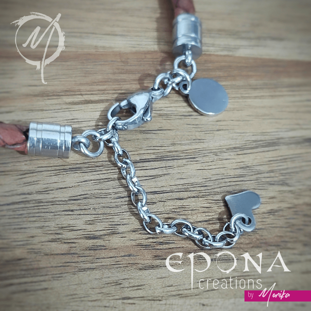 Wild Wolf Necklace Living Horse Tails Jewellery by Monika