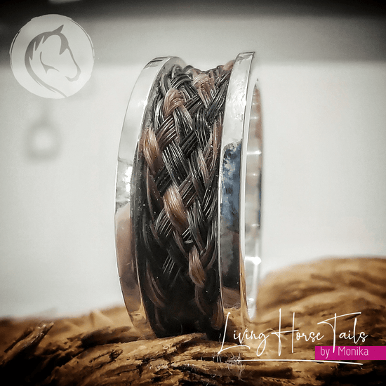 Horse hair 2025 jewellery ring
