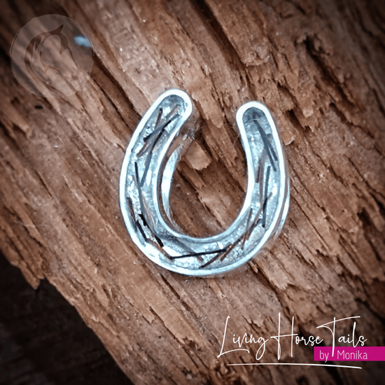 Living Horse Tails Pandora Style Sterling Silver Keepsake Resin Troll Beads Custom jewellery Monika Australia horsehair keepsake