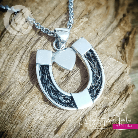 Horseshoe 2025 heart necklace