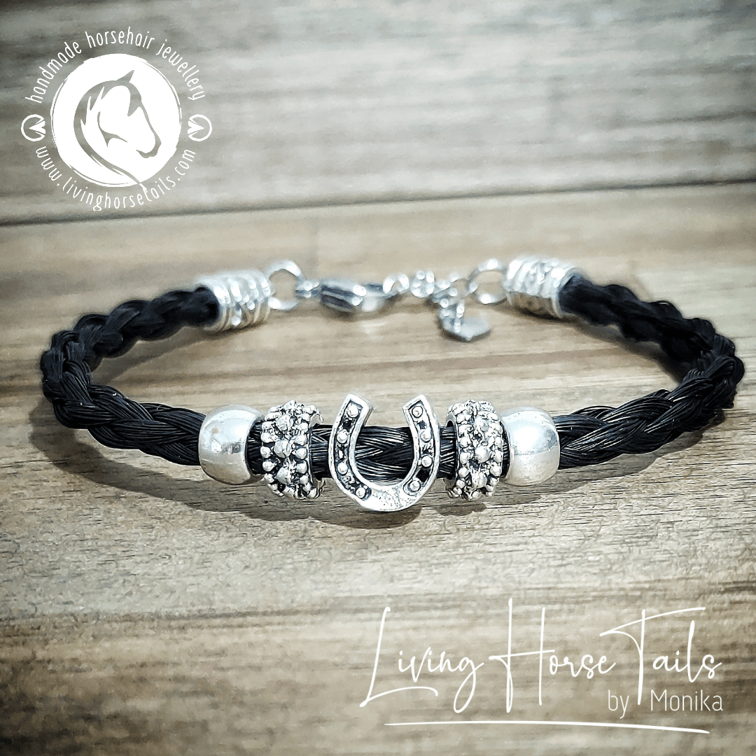 Living Horse Tails DIY Horsehair Bracelet Kit. Make your own (D) Custom jewellery Monika Australia horsehair keepsake