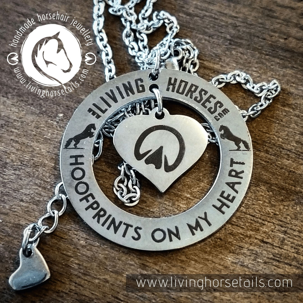 Horse friendship necklace on sale