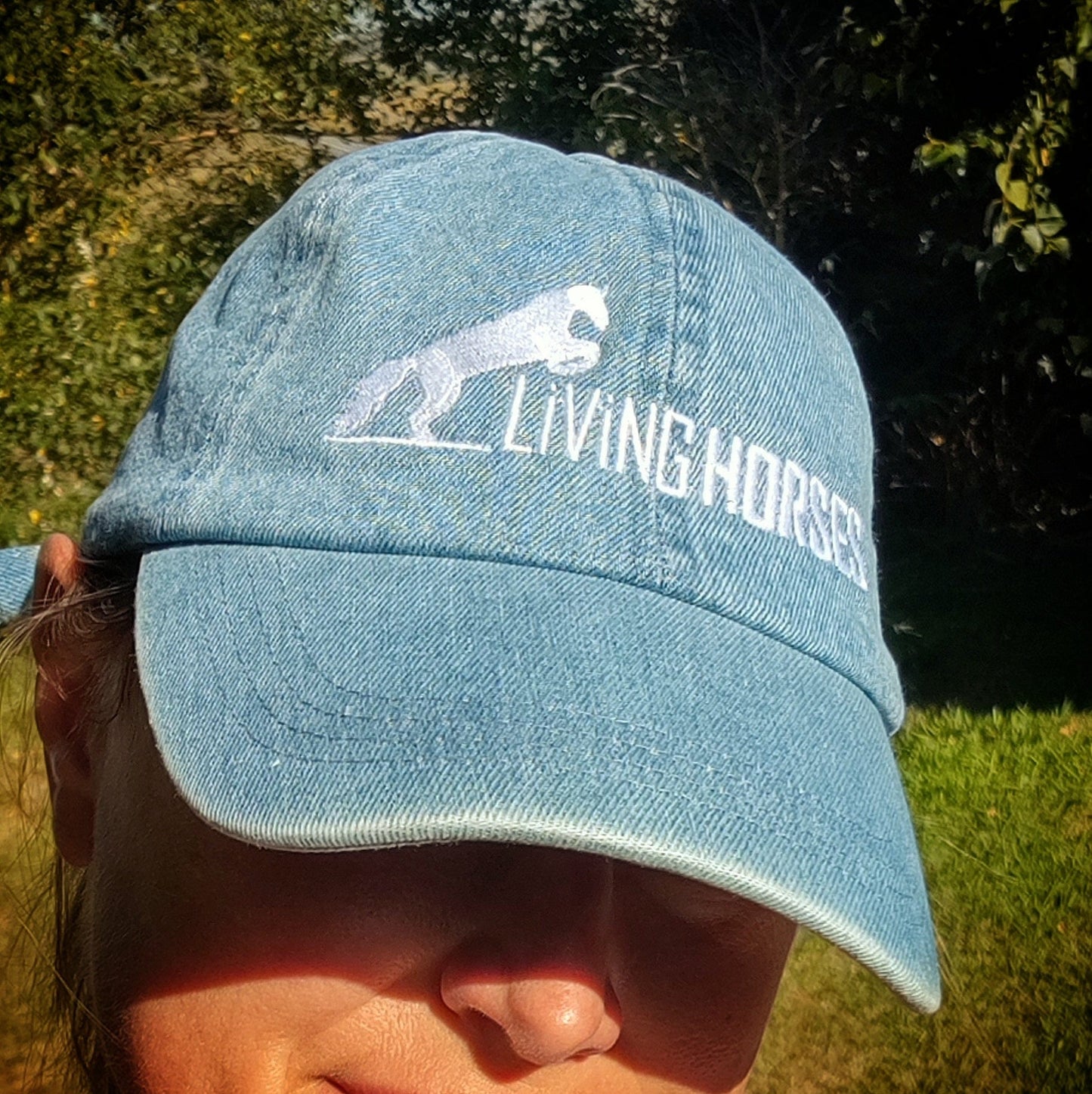 Living Horse Tails Living Horses Baseball Cap Custom jewellery Monika Australia horsehair keepsake