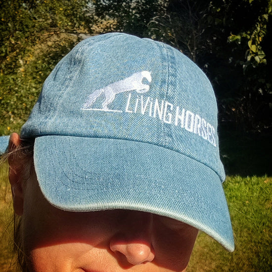 Load image into Gallery viewer, Living Horse Tails Living Horses Baseball Cap Custom jewellery Monika Australia horsehair keepsake
