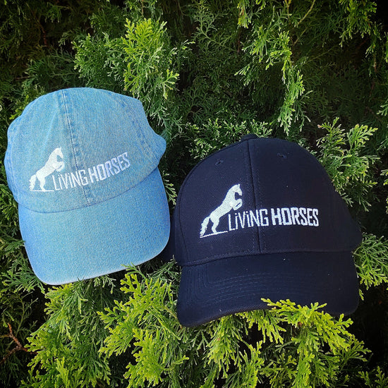 Load image into Gallery viewer, Living Horse Tails Living Horses Baseball Cap Custom jewellery Monika Australia horsehair keepsake
