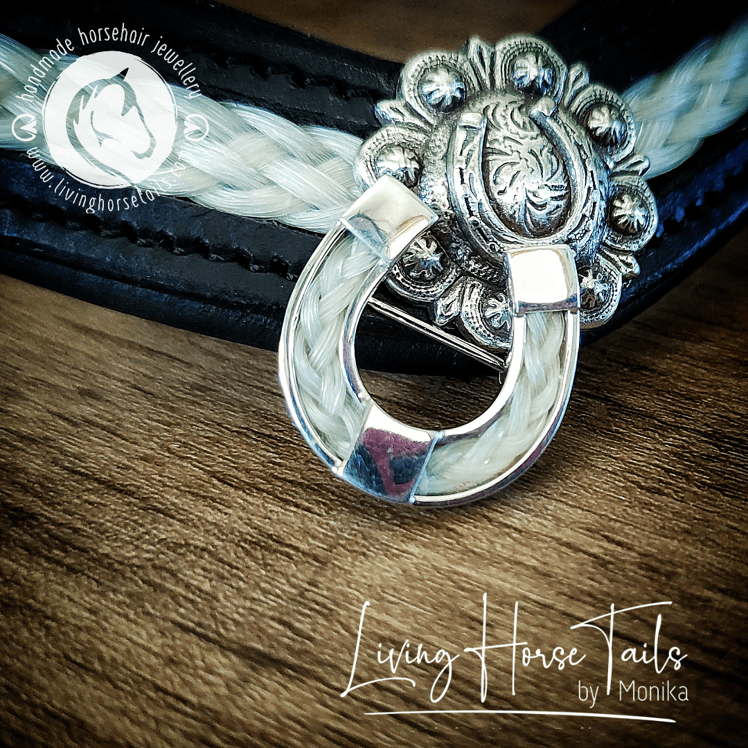 Horseshoe brooch sales